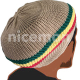 Rasta Dread Dreadlocks Tams Hat Beret Hippie Cap Reggae Marley Jamaica M/L Fit