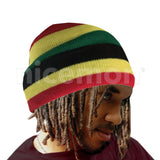 Rasta Beanie Tam Cap Hat Rastafari Selassie Africa Jamaica Reggae Beanie 1SZ FIT