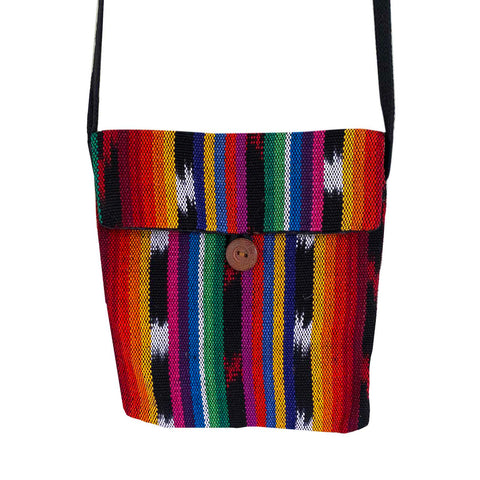 Handmade Rasta Style Passport String Bag - Reggae Peace & Love Small Neck Pouch