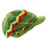 Rasta Hat Cap Slouchy Crown Marley Reggae Jamaica Cool Runnings 100% Cotton L/XL