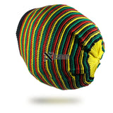 Rasta Tam Hat Cap Slouchy Crown Marley Reggae Jamaica Cool Runnings L/XL