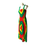 Jamaica Beach Rasta Dress Empress Style Reggae Cool Runnings Hawaii Negril