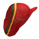 Fishnet Mesh Nattydread Rasta Cap Hat Roots Reggae Rockers Africa Jamaica L/XL
