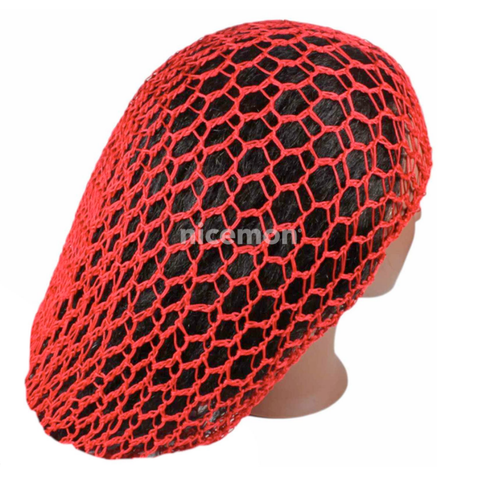 Rasta Slouchy Fishnet Hair Net Hat Reggae Marley Rastafari Dreadlocks FLEXIBLE