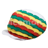 Rasta Hat Peak Slouchy Crown Marley Reggae Jamaica Cool Running Unisex Irie L/XL