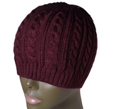 KB Ethos Skull Cap Cuffless Knit Beanie Twister Tam Cap Headwear 1 SZ fit