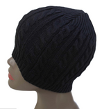 KB Ethos Skull Cap Cuffless Knit Beanie Twister Tam Cap Headwear 1 SZ fit