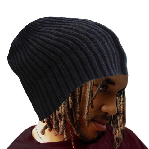 Rib Beanie Tam Hat Headwear Cap Hippie Cool Runnings 100% Acrylic 1SZ FIT