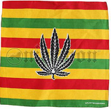 Jamaica Camouflage Jungle Weed Haiti Lion Bandana Rasta 22"x22"