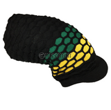 Jumbo Rasta Hat Cap Rastafari Roots Reggae Peak Crown Super Tall Marley XL/XXL