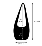 Handmade Burlap Jute Shoulder Messenger Handbag Handbags Bag Bags Hippie JUTE