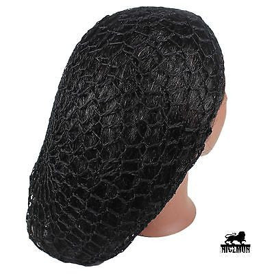 Rasta Slouchy Fishnet Hair Net Hat Reggae Marley Rastafari Dreadlocks FLEXIBLE