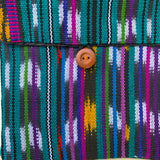 Handmade Rasta Style Passport String Bag - Reggae Peace & Love Small Neck Pouch