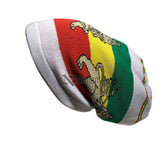 Lion Of Judah Rasta Rastafari Tam Hat Cap Reggae Jamaica Marley Africa Lion XL