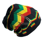 Rasta Tam Hat Cap Slouchy Crown Marley Reggae Jamaica Cool Runnings L/XL