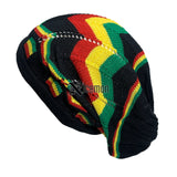 Rasta Tam Hat Cap Slouchy Crown Marley Reggae Jamaica Cool Runnings L/XL