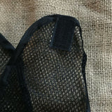 Lot Of 2 Packs Black Mesh Wrap Band Breathable Material Closer WRAP