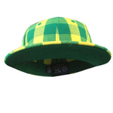 Hip Hop Hiphop Urban Wear Cap Hat Baseball Gangster Brown Checker Cap FITTED