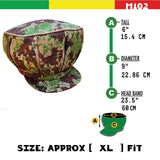 Rasta Hat Cap Selassie Africa Jah Rastafari Reggae Jamaica Negus HANDMADE