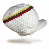 Reggae Rasta Dreads Hat Jamaica Marley Rastacap Cap Africa 100% Cotton Hats M/L