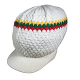 Reggae Rasta Dreads Hat Jamaica Marley Rastacap Cap Africa 100% Cotton Hats M/L