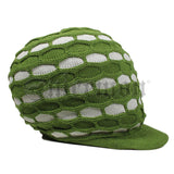 Rasta Hat Peak Slouchy Crown Marley Reggae Jamaica Cool Running Unisex Irie L/XL